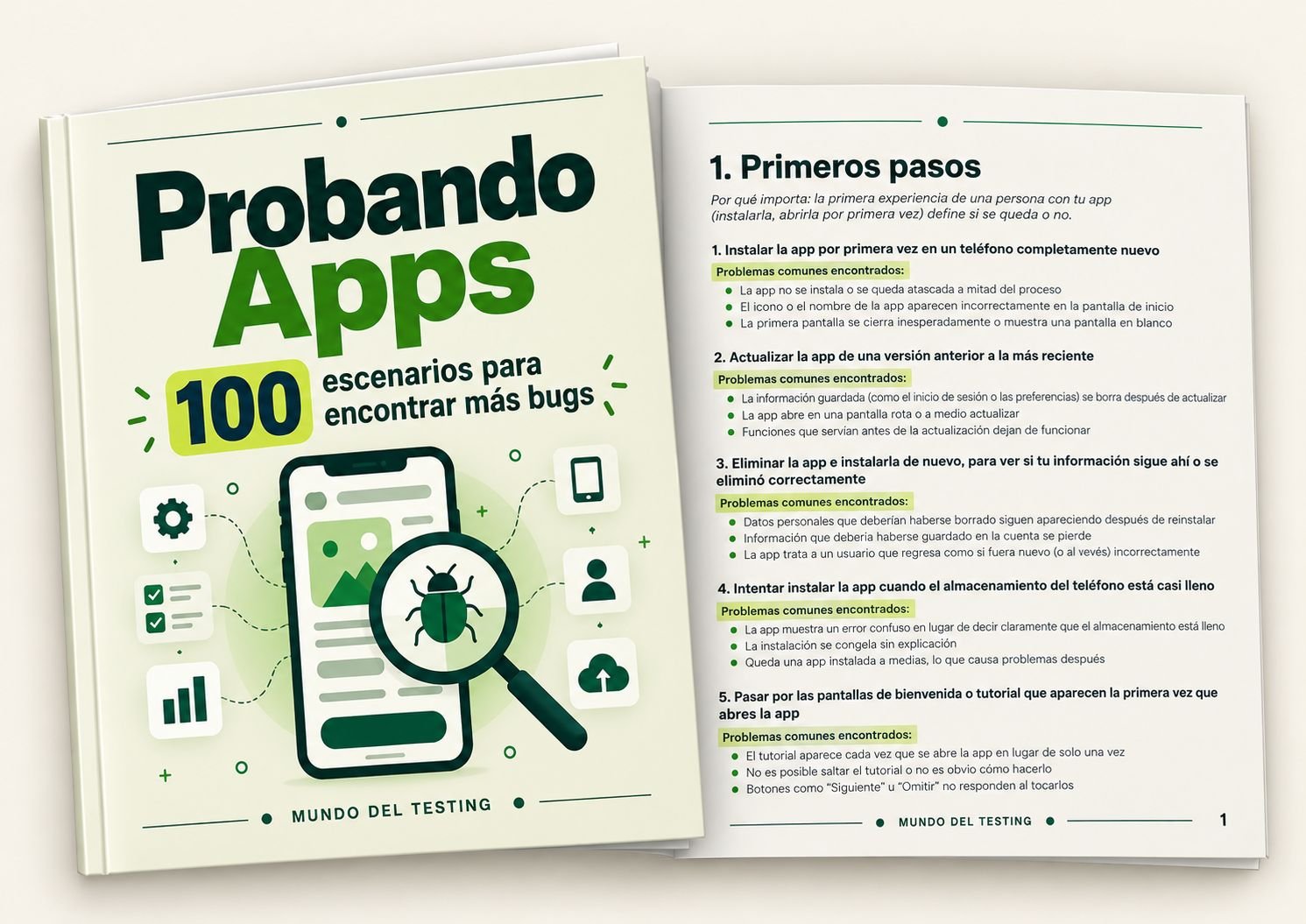 Bonus 2 · Escenarios de prueba